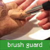 BRAND BRUSH GUARD